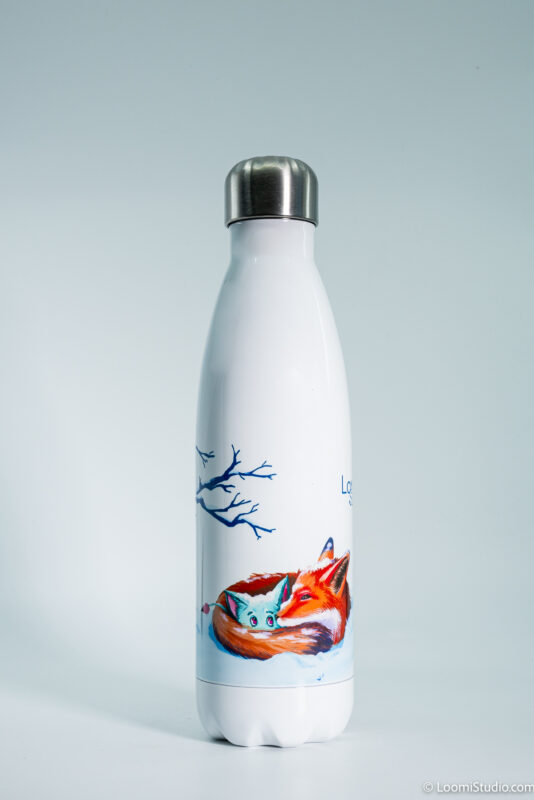 bouteille isotherme Loomi Rusco en acier inoxydable 500 ml
