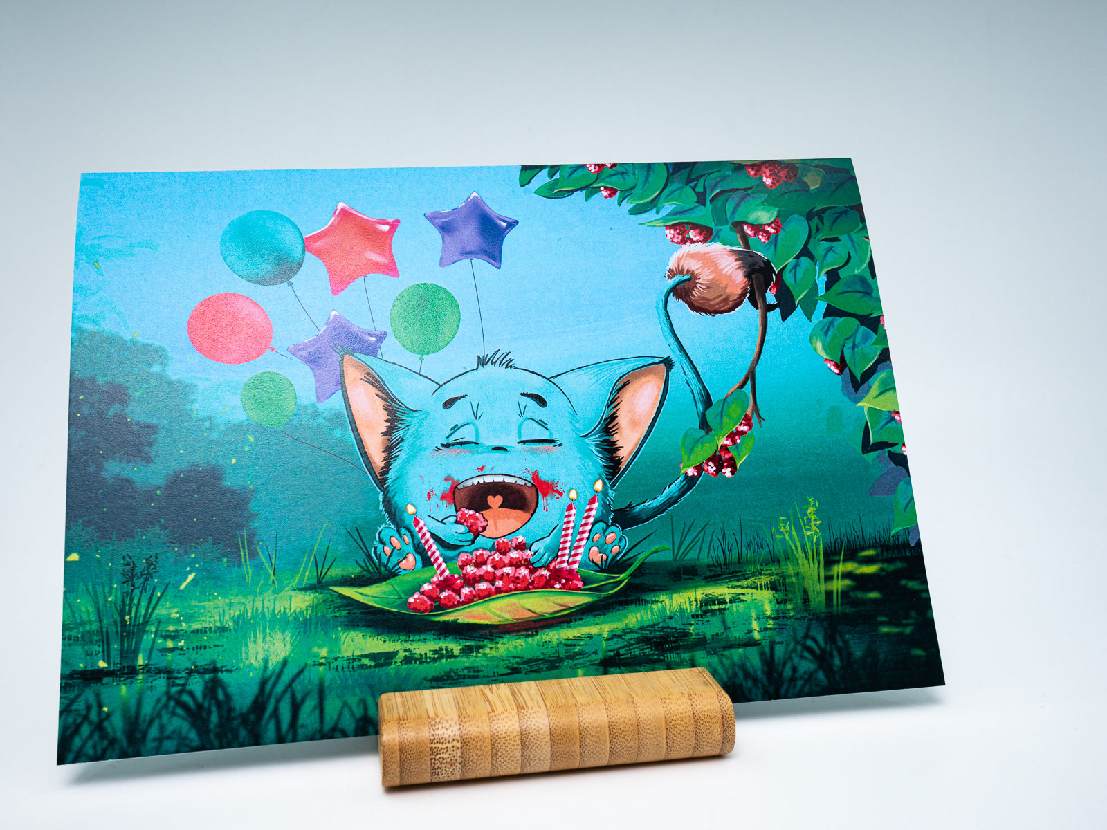 Carte de Voeux Loomi Penquanta