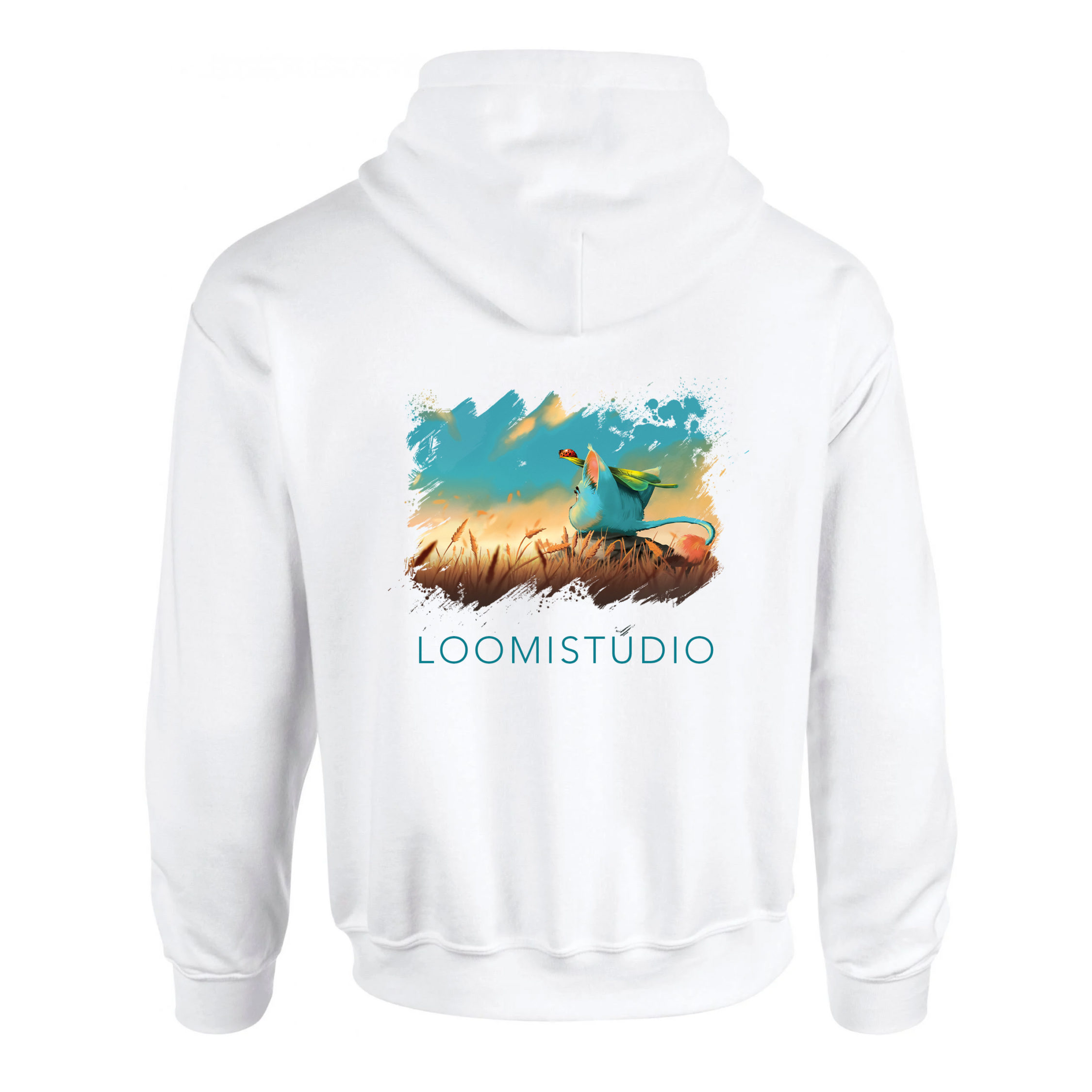 Hoody blanc, Loomi Andaneya