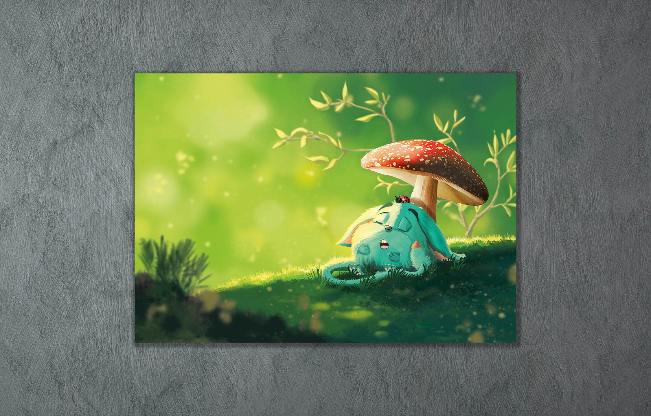 Poster Loomi Muru - Format A4