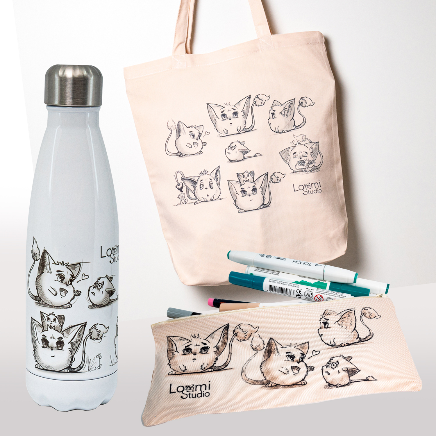 Pack "nomade" Sketch